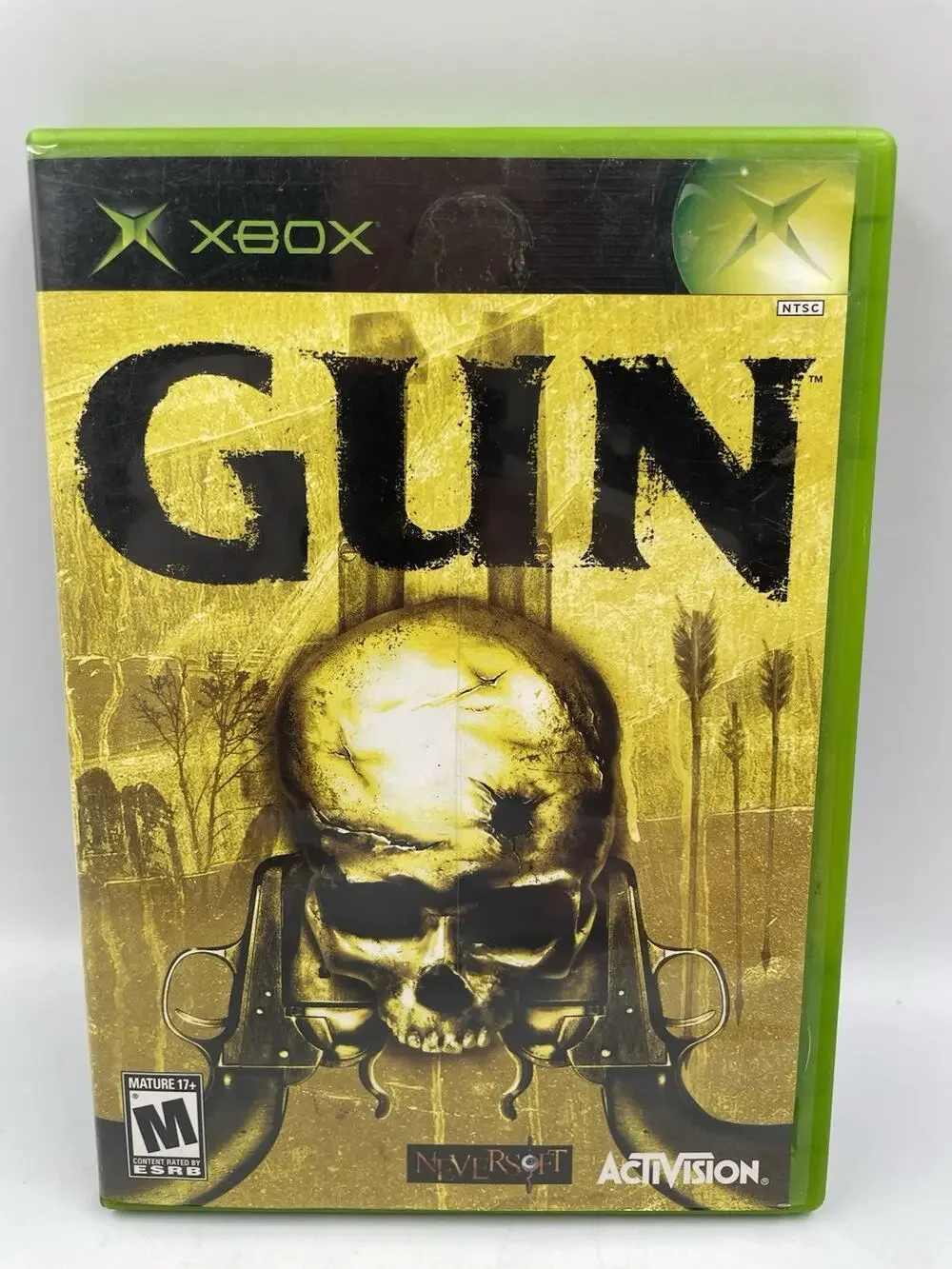 Gun (Microsoft Xbox, 2005) Complete w/ Manual - Tested Working